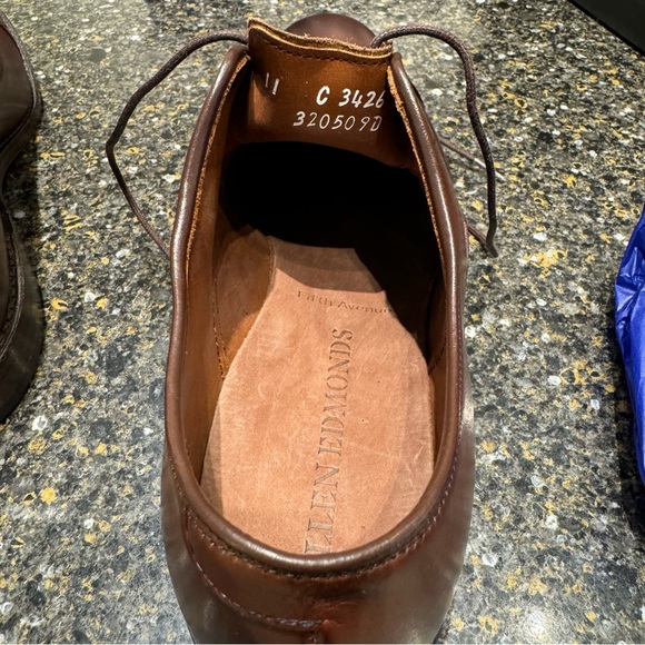 Allen Edmonds Fifth Ave Mahogany 11C - Picture 5 of 6